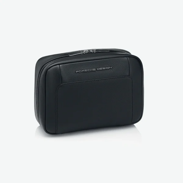 Geantă de toaletă Porsche Design Roadster Leather Negru OLE01010