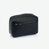 Geantă de toaletă Porsche Design Roadster Leather Negru OLE01010