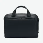 Geantă din piele Porsche Design Roadster S Negru OLE01500