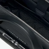 Geantă din piele Porsche Design Roadster S Negru OLE01500