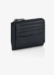 Portofel din piele Porsche Design Business 11 Zipper Negru OSO09921