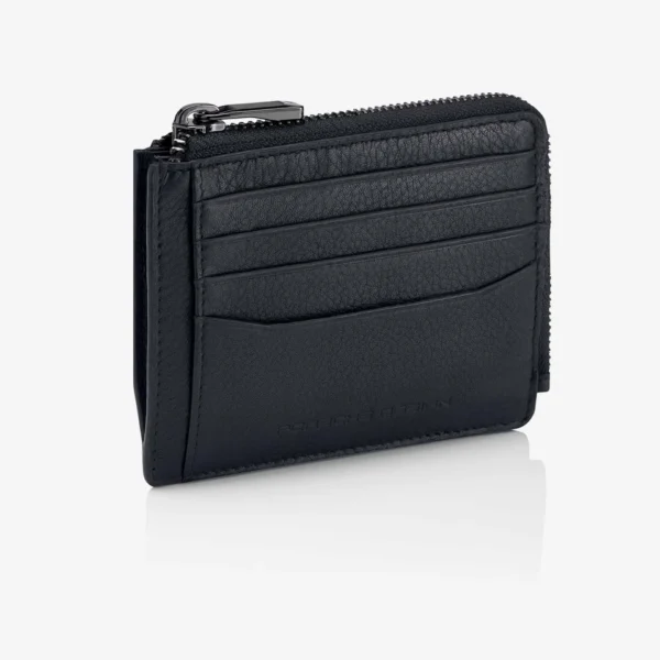 Portofel din piele Porsche Design Business 11 Zipper Negru OSO09921