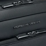 Rucsac din piele Porsche Design Roadster L Negru OLE01602