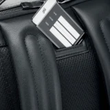Rucsac din piele Porsche Design Roadster L Negru OLE01602